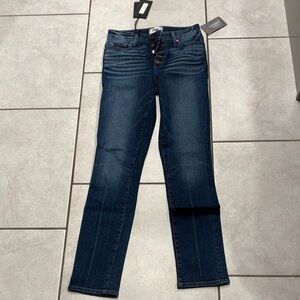 PAIGE Dark Blue Skinny Jeans